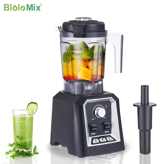 BioloMix 2L Professional Blender – Auto Programs, BPA-Free, Ice Crush Blender BioloMix