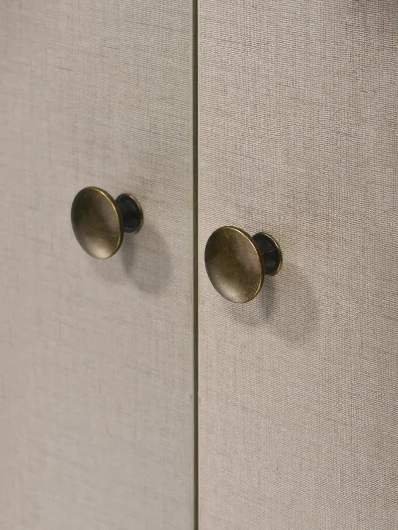 12-Pack Round Cabinet Knobs – Zinc Alloy Drawer & Door Handles