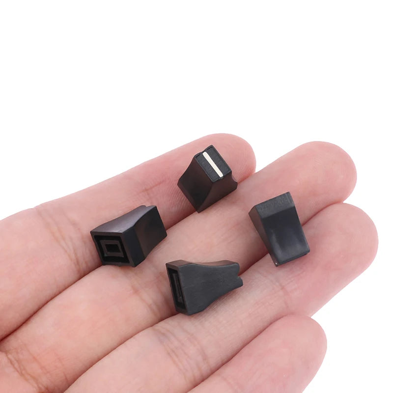 10pcs Mixer Press Button Cap Console Cap 10×8×12.5mm Mixer Press Button Cap DJ Disc Player Switch Cap Peaceful Pleasures Health and Wellness