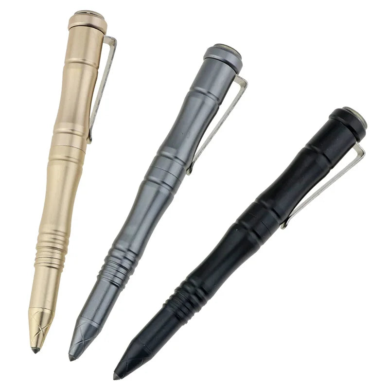 Outdoor Writing Multi-functional Tactical Pen Tip Anti-wolf Defense Pen Broken Window Survival Aluminum Alloy Tactical Pen Peaceful Pleasures Health and Wellness