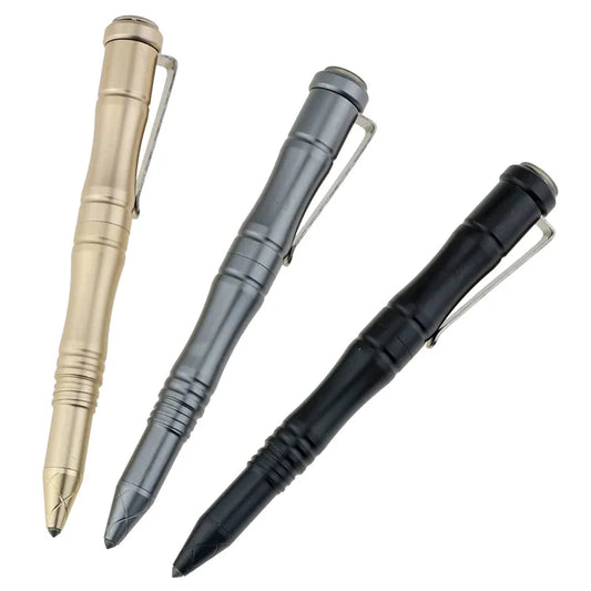Outdoor Writing Multi-functional Tactical Pen Tip Anti-wolf Defense Pen Broken Window Survival Aluminum Alloy Tactical Pen Peaceful Pleasures Health and Wellness