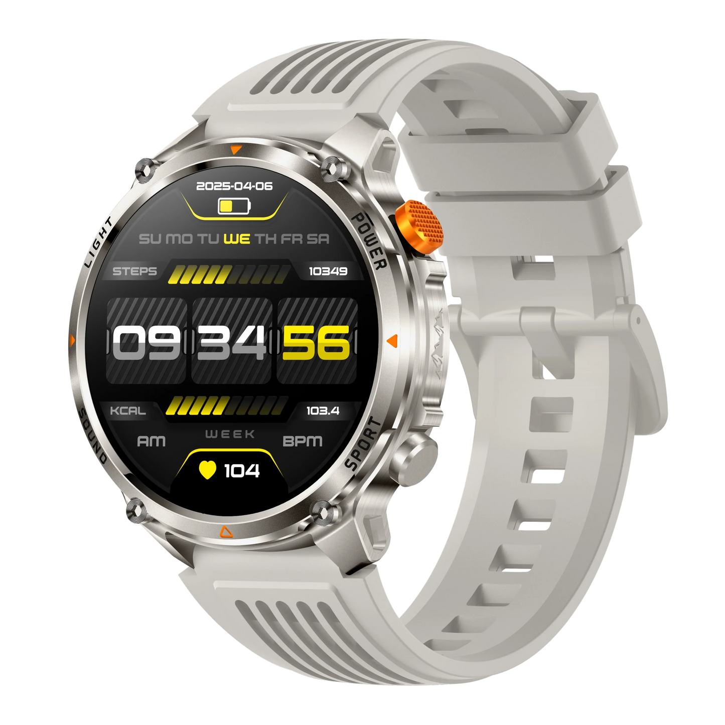 MINGCC 1.7" Smartwatch – BT Calling, Compass & LED Flashlight