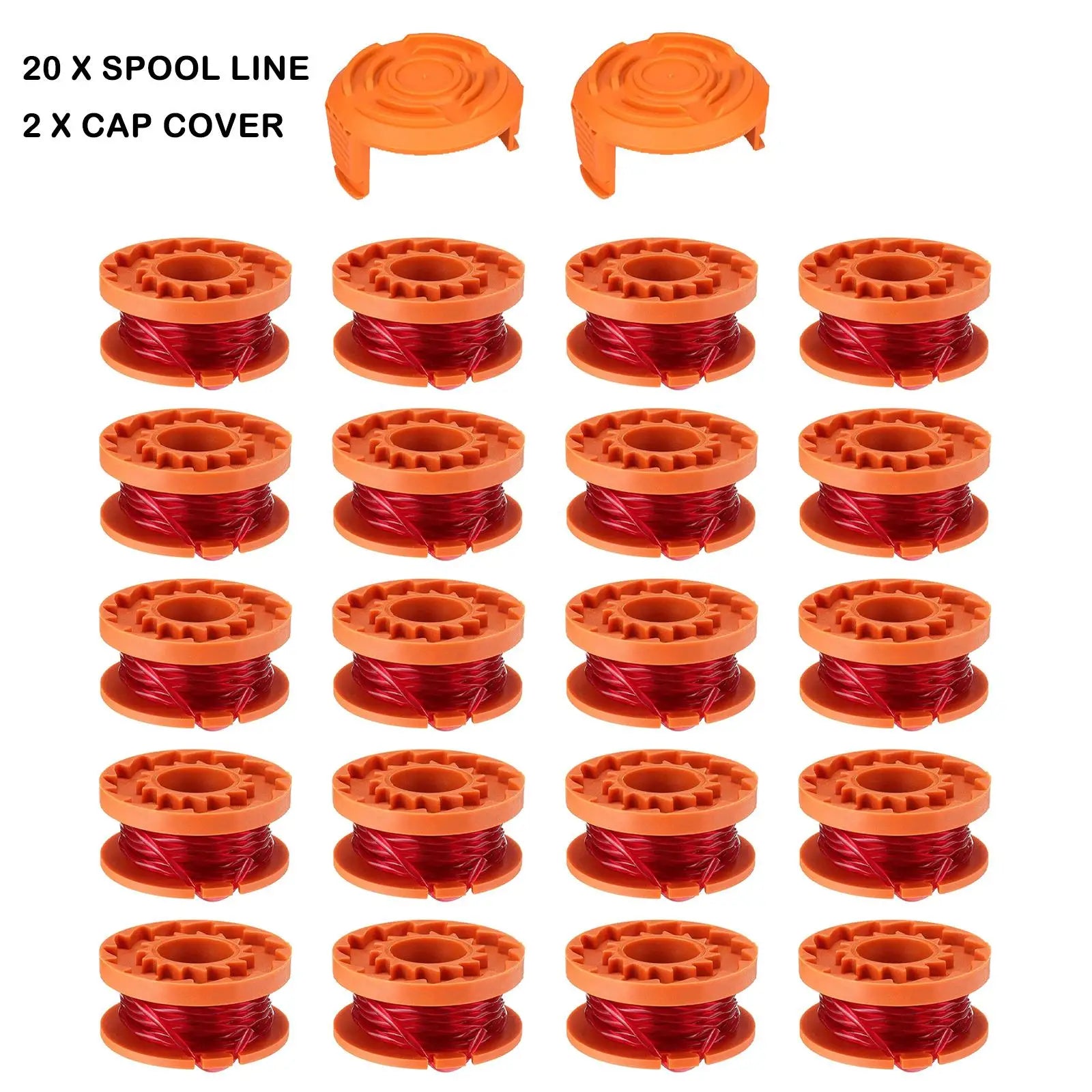 Trimmer Spool Line For Worx WG154 WG163 WG180 WG175 WG155 WG151 WG160 Cordless Grass Trimmer Cutter Lawn Trimmer Replace Tools Peaceful Pleasures Health and Wellness