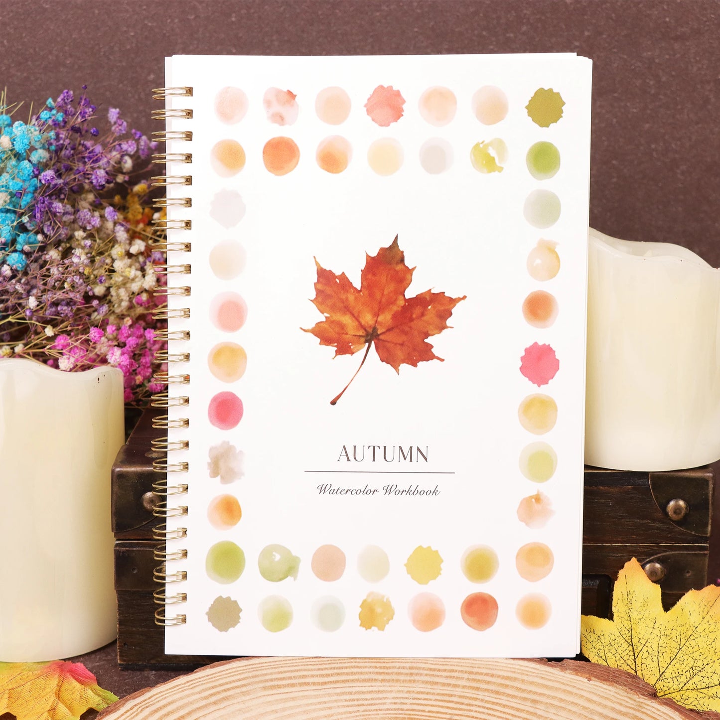 Beginner's Practice Book Painting Watercolor Oil Dyeing Album Comes