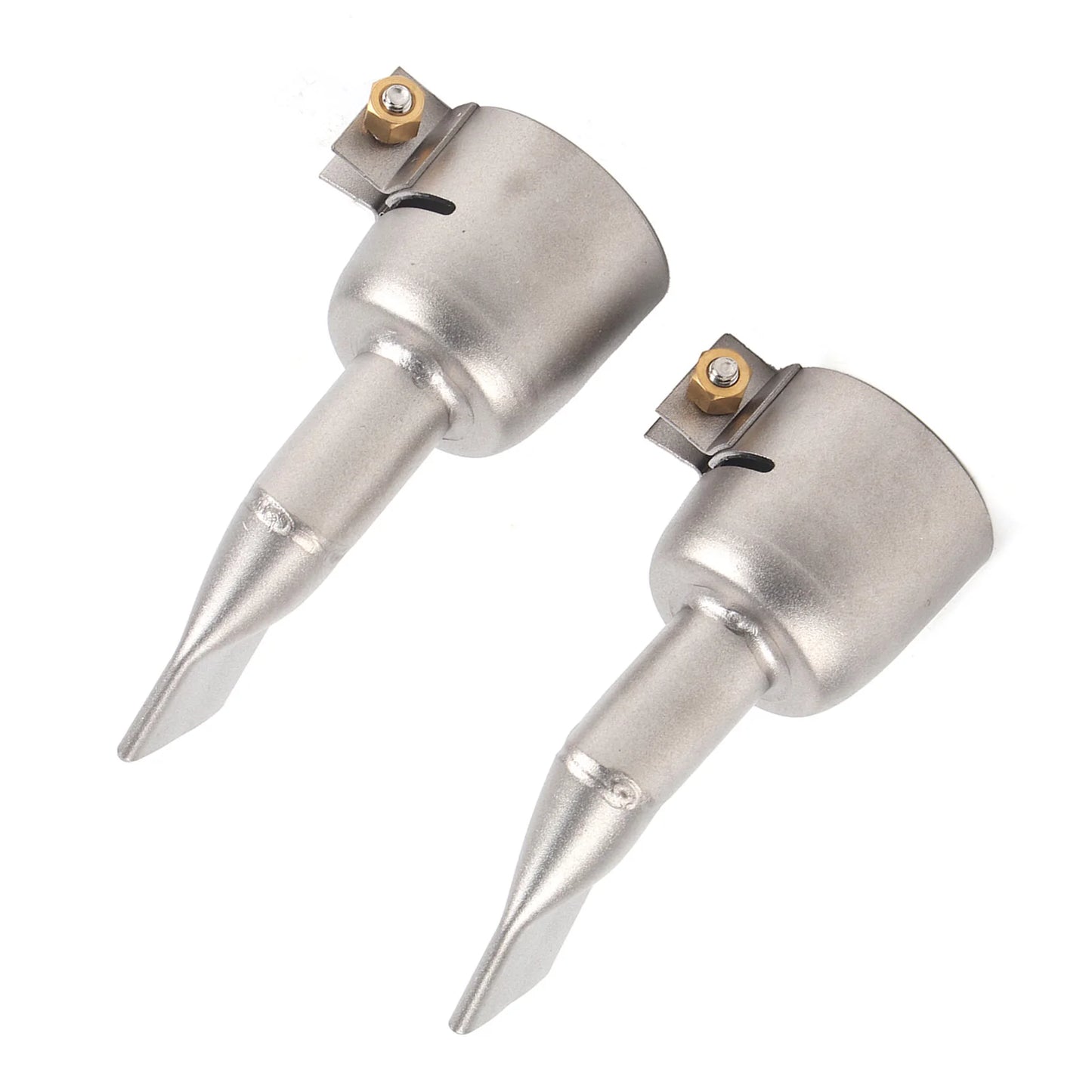 Welding Gun Nozzle Flat 120 Degree Stainless Steel Air Plastic Weld