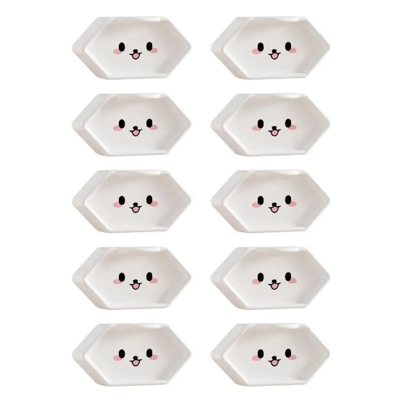 10-Pack Childproof Outlet Cover Plugs | 2-Hole Socket Safety