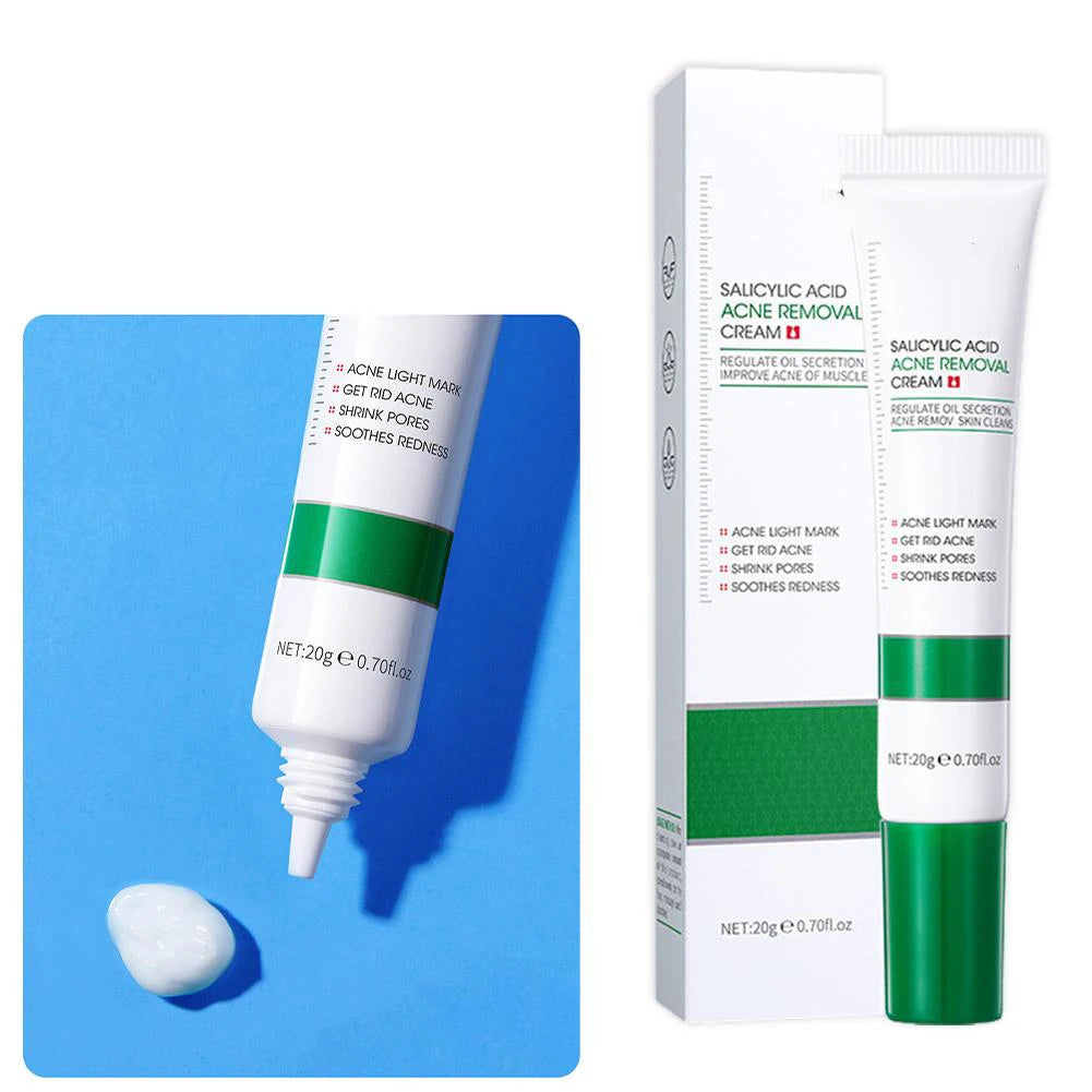 20g Salicylic Acid Shrink Pore Cream Elimination Large Pores Remove Blackehead Face Smooth Repairing Skin Care Product Peaceful Pleasures Health and Wellness
