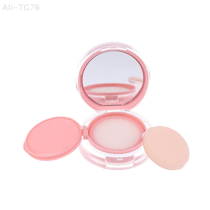 Pink Mini Air Cushion Foundation DIY Box with Mirror & Puff