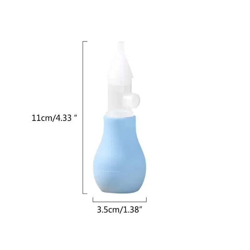 Baby Nasal Aspirator – Soft Silicone Backflow-Proof Nose Sucker