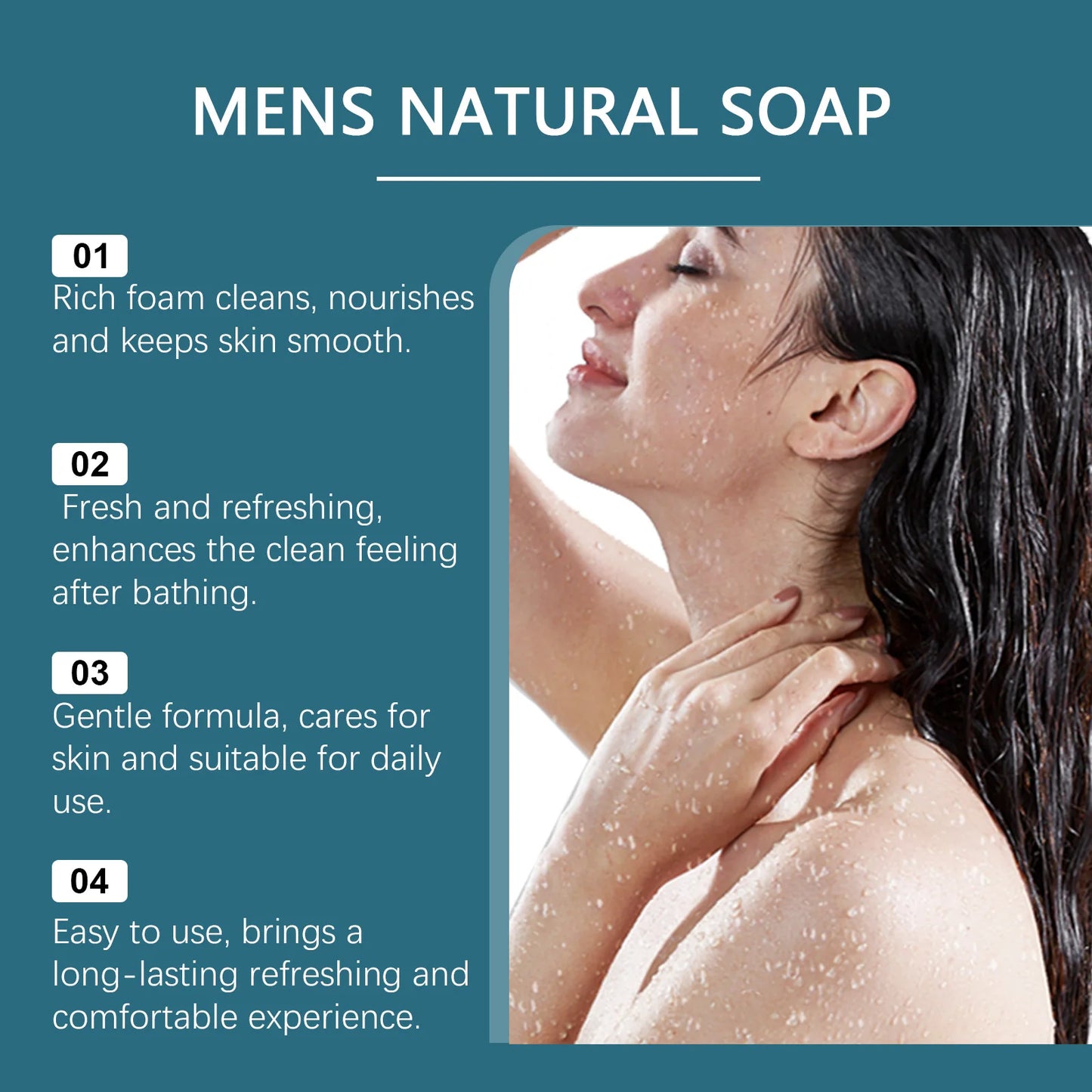Deep Cleansing Bath Soap – Moisturizing, Oil Control & Deodorizing