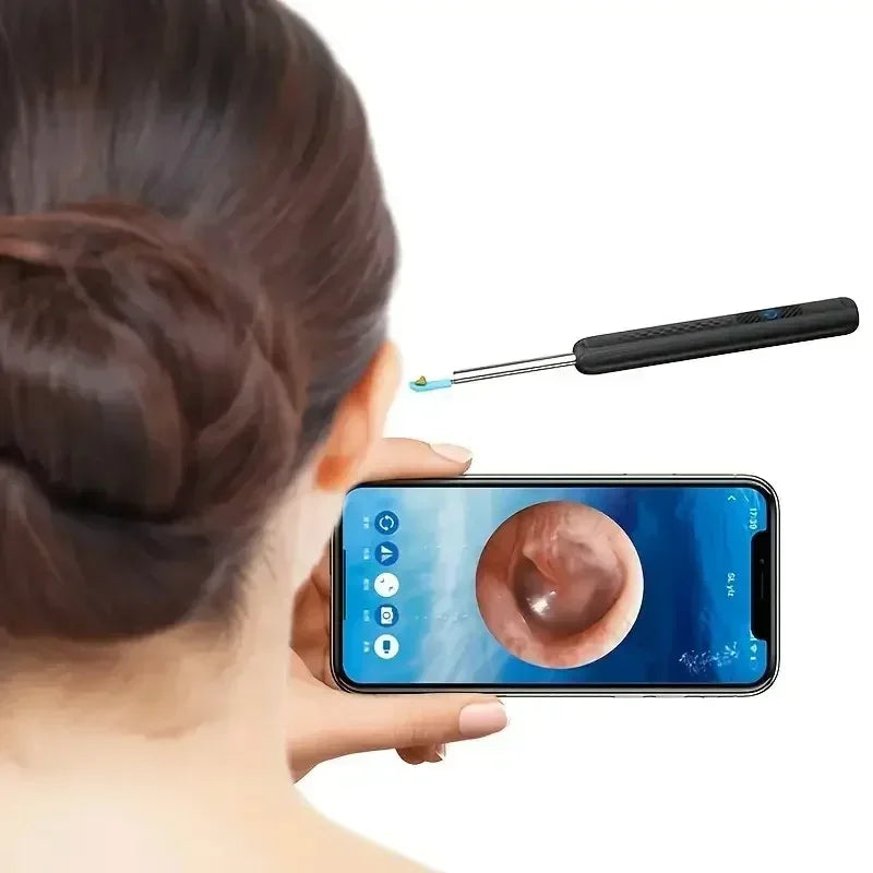 Visual Ear Cleaner With Camera LED Lights 4.0mm Lens Ear Wax Removal Tool Take Video HD Earpick Gifts Peaceful Pleasures Health and Wellness