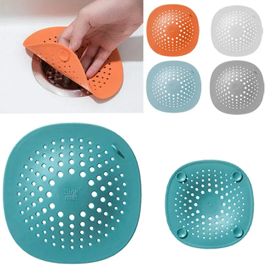 Silicone Hair Catcher Drain Strainer | Sink & Shower Filter Drain Hair Catcher Peaceful Pleasures Health and Wellness