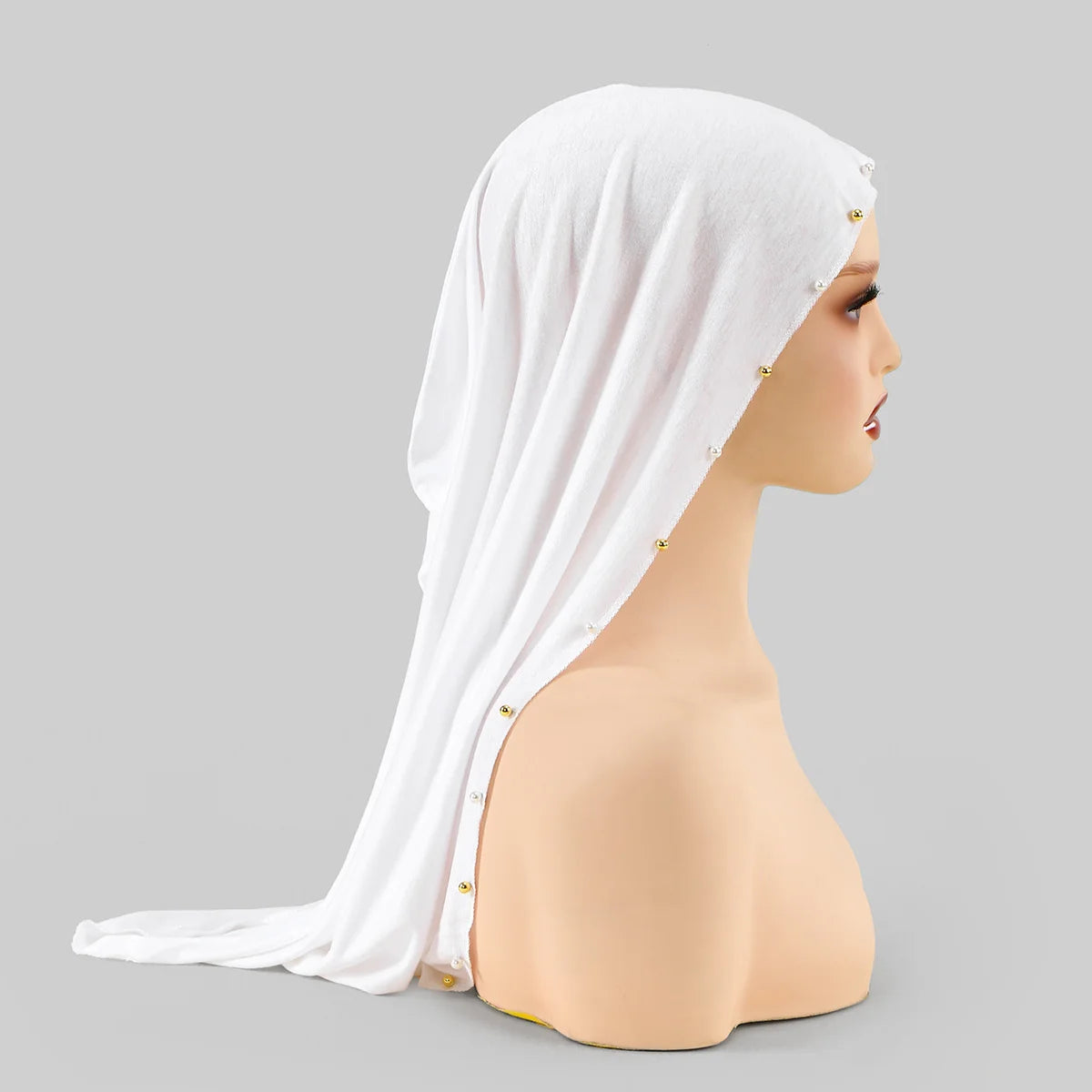 Modal Cotton Stretch Underscarf Cap | Instant Hijab Turban Bonnet