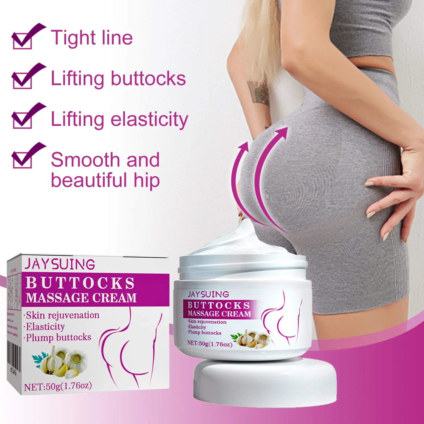 Butt Firming & Lifting Cream – S-Curve Shaping Body Cream