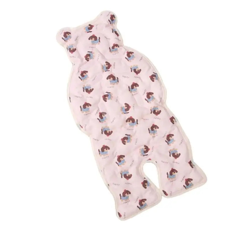 Cartoon Baby Stroller Cooling Pad | Breathable Pushchair Cushion