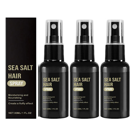 Sea Salt Texturizing Hair Spray – Beach Waves & Volume Peaceful Pleasures Health and Wellness 30ml X3