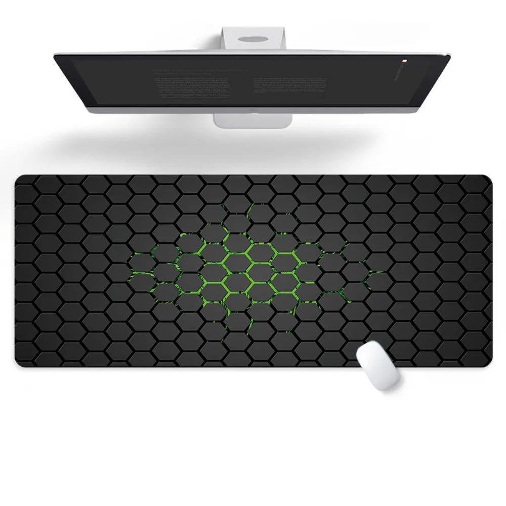 Large Gaming Mouse Pad – Stitched Edge Non-Slip Desk Mat