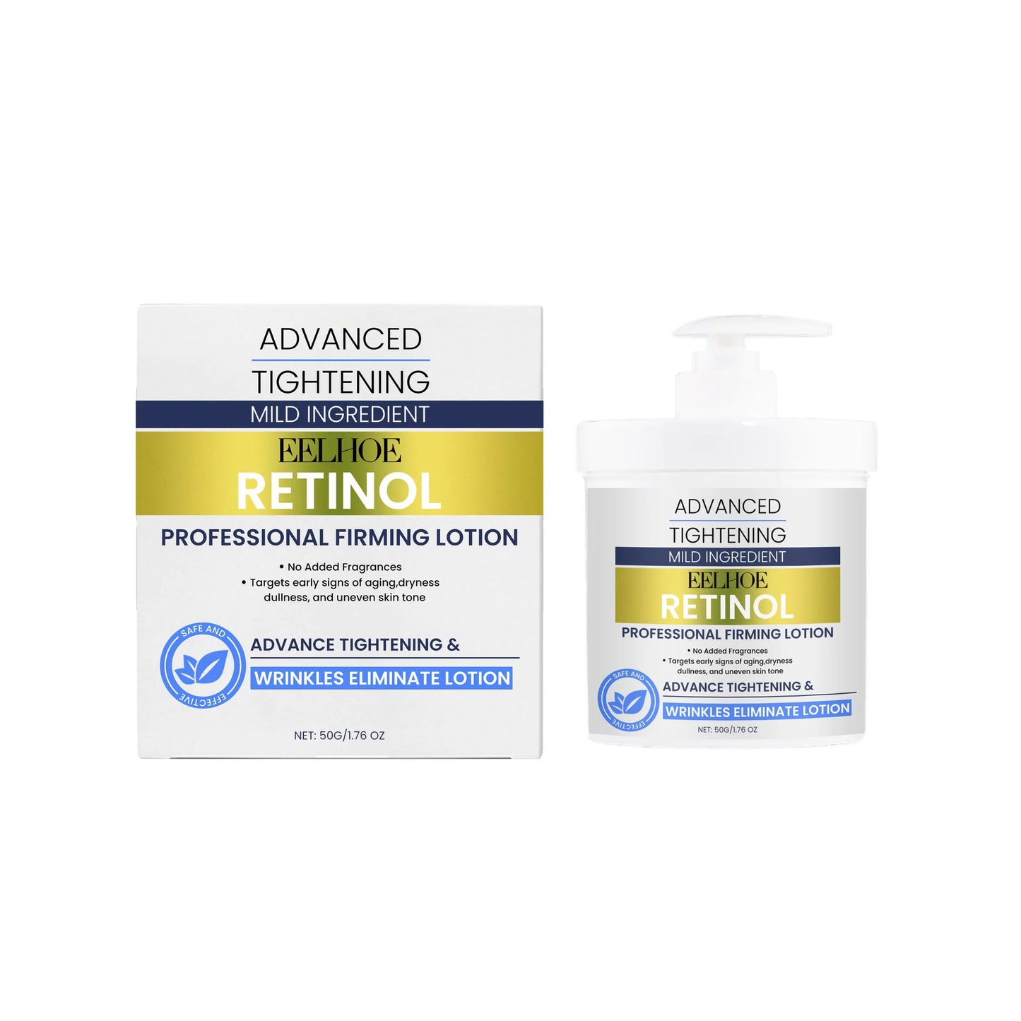 EELHOE Retinol Face Cream | Firming, Brightening & Anti-Aging 50g