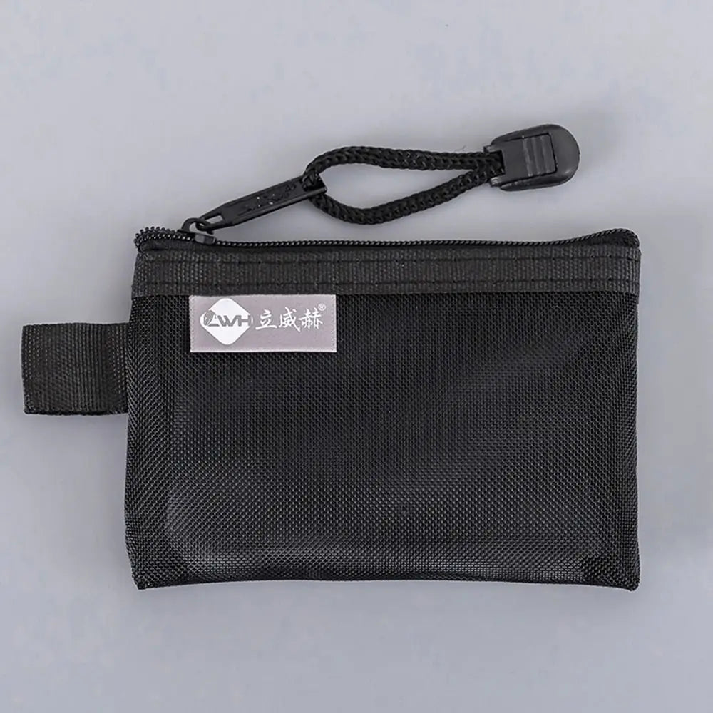 Mini Portable Lipstick Credit Card ID Card Data Line Key Storage Bag Coin Purse Mesh Card Bag Sundries Organizer Peaceful Pleasures Health and Wellness 05