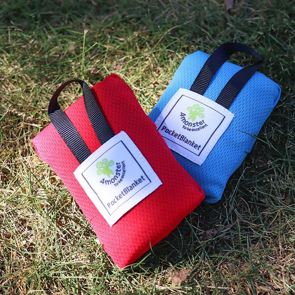 Picnic mat pocket beach mat, waterproof and sand proof, Lightweight folding portable For Travel Hiking Sports ﻿ Peaceful Pleasures Health and Wellness
