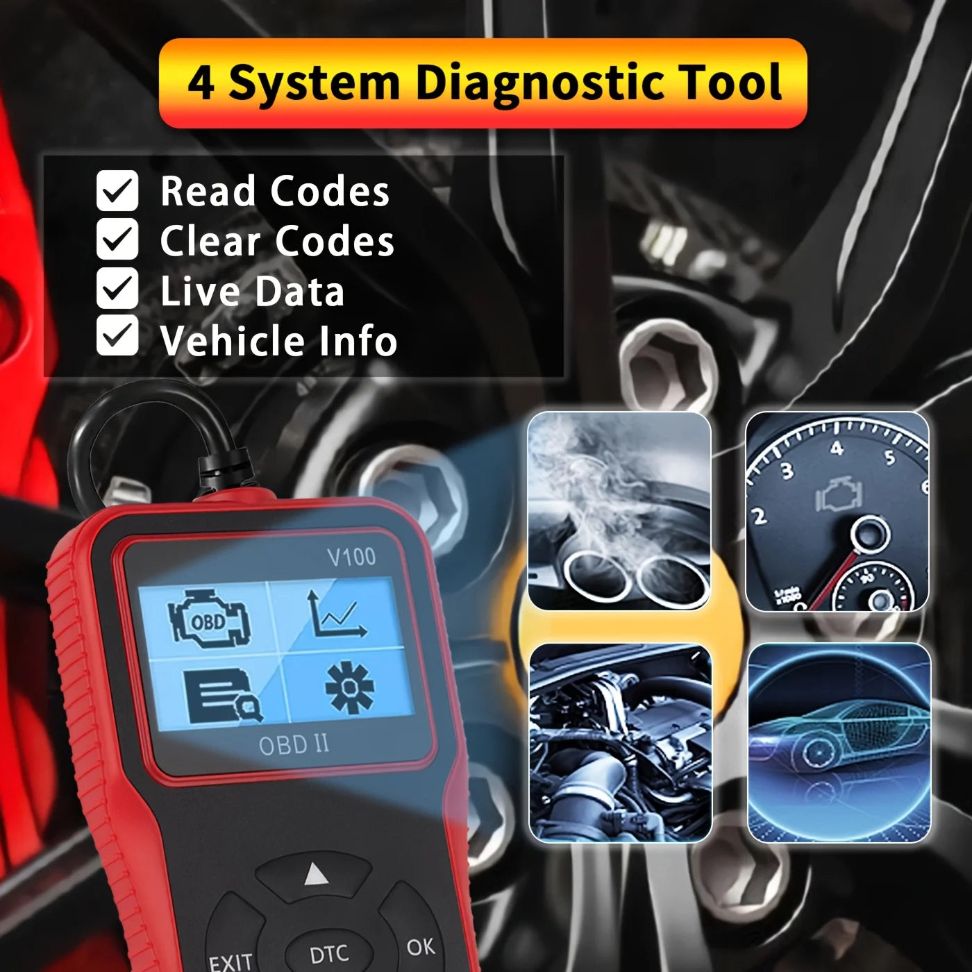 OBD2 Scanner – Engine Fault Code Reader for All Cars Since 1996 Peaceful Pleasures Health and Wellness