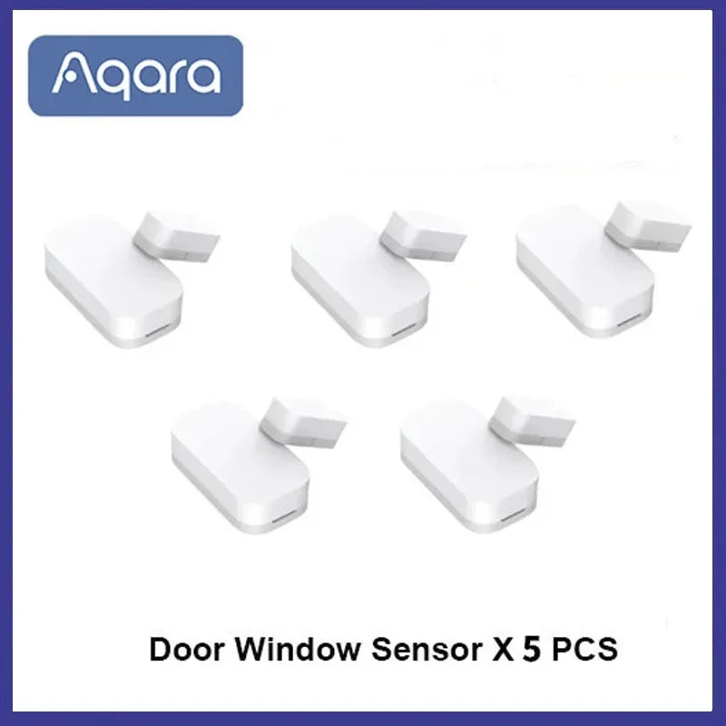 Aqara Door Window Sensor Zigbee Wireless Connection Alarm Smart Door Sensor Smart Home for Xiaomi Mijia APP Mi Home Homekit Peaceful Pleasures Health and Wellness 5pcs China Mainland
