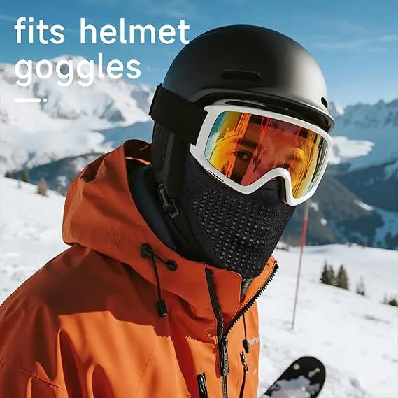 Men Women Cold-Proof Thermal Scarf Winter Ski Hat Balaclava Full Face Mask Ski Cycling Hunting Head Neck Cover Helmet Liner Cap Peaceful Pleasures Health and Wellness
