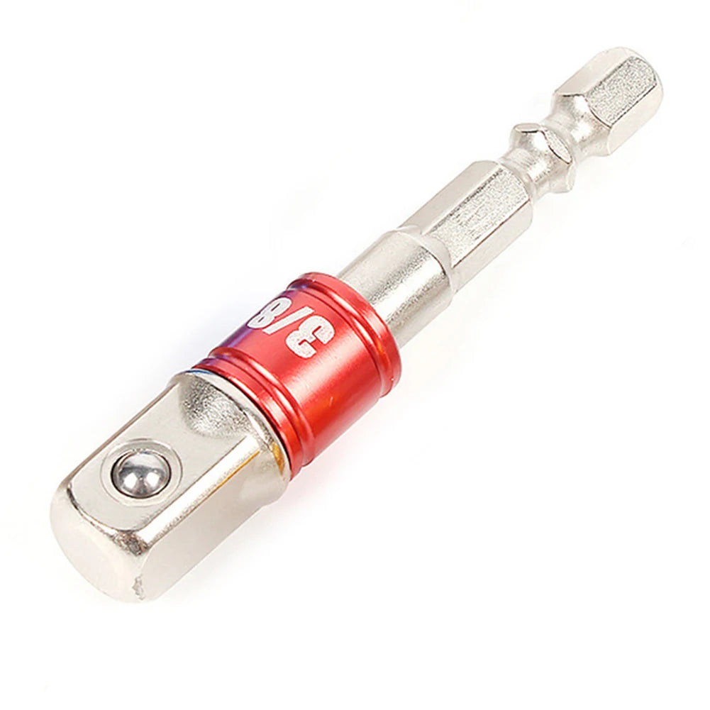Hex Shank Drill Socket Adapter Impact Driver Square Bits Bar