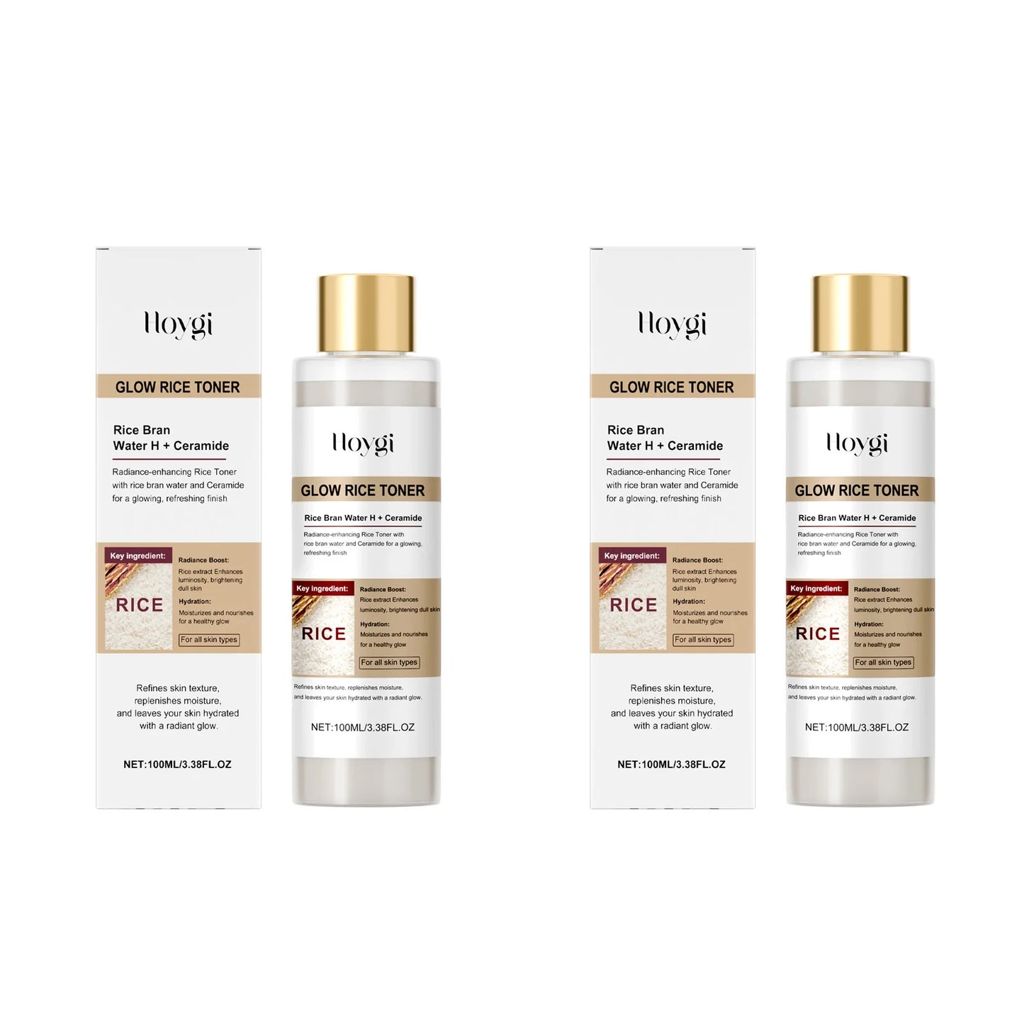 Hoygi Rice Toner – Brightening, Hydrating & Pore Refining