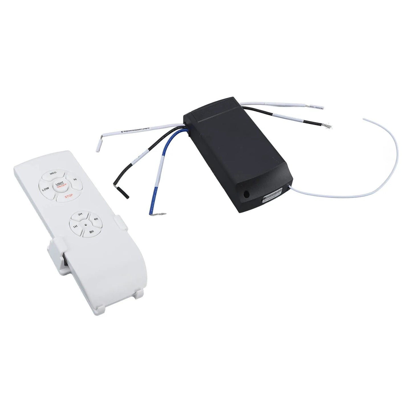 Ceiling Fan Lamp Remote Control Kit 85‑240V Anti Drop Timing Function English Version Ceiling Fan Remote Control Kit for House Peaceful Pleasures Health and Wellness Default Title