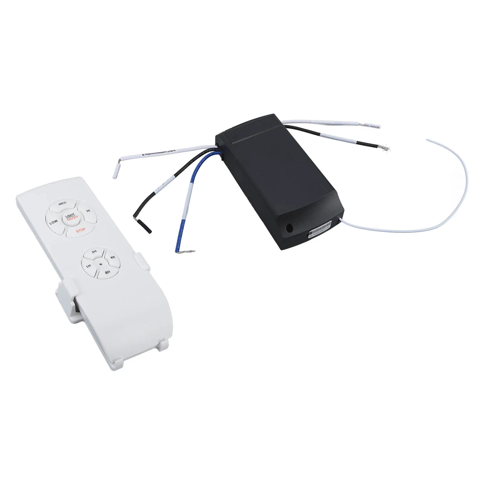 Ceiling Fan Lamp Remote Control Kit 85‑240V Anti Drop Timing Function English Version Ceiling Fan Remote Control Kit for House Peaceful Pleasures Health and Wellness Default Title
