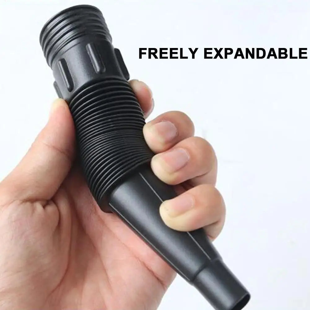 Car Oil Funnel with Filter & Flexible Extension Pipe | Auto