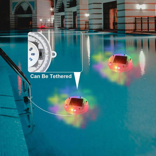Pool Temperature Meter Floating Solar-Powered Easy To Read Water Gauge Pool Temperature Temperature Meter Floating With Colorful Peaceful Pleasures Health and Wellness