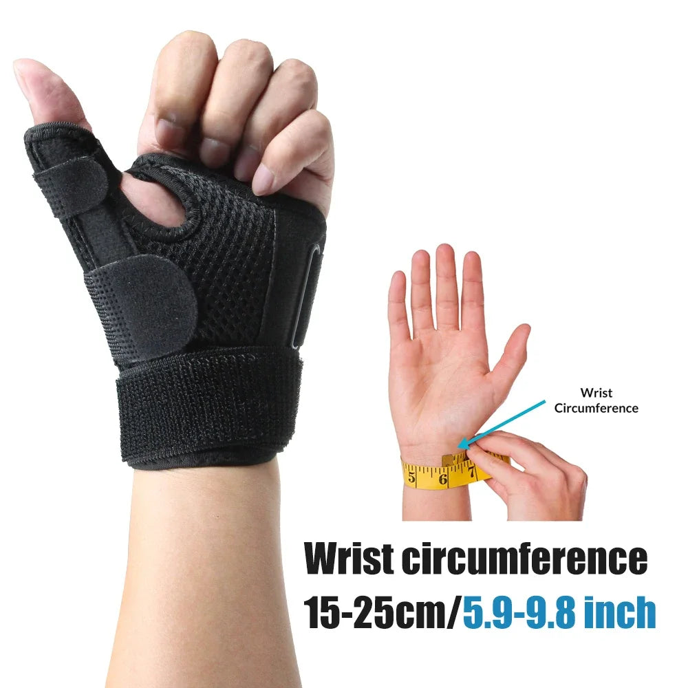 1PCS New Pink Thumb Splint Brace - Reversible Arthritis Support & Tendonitis Relief for Left/Right Hand, One Size Fits All Peaceful Pleasures Health and Wellness