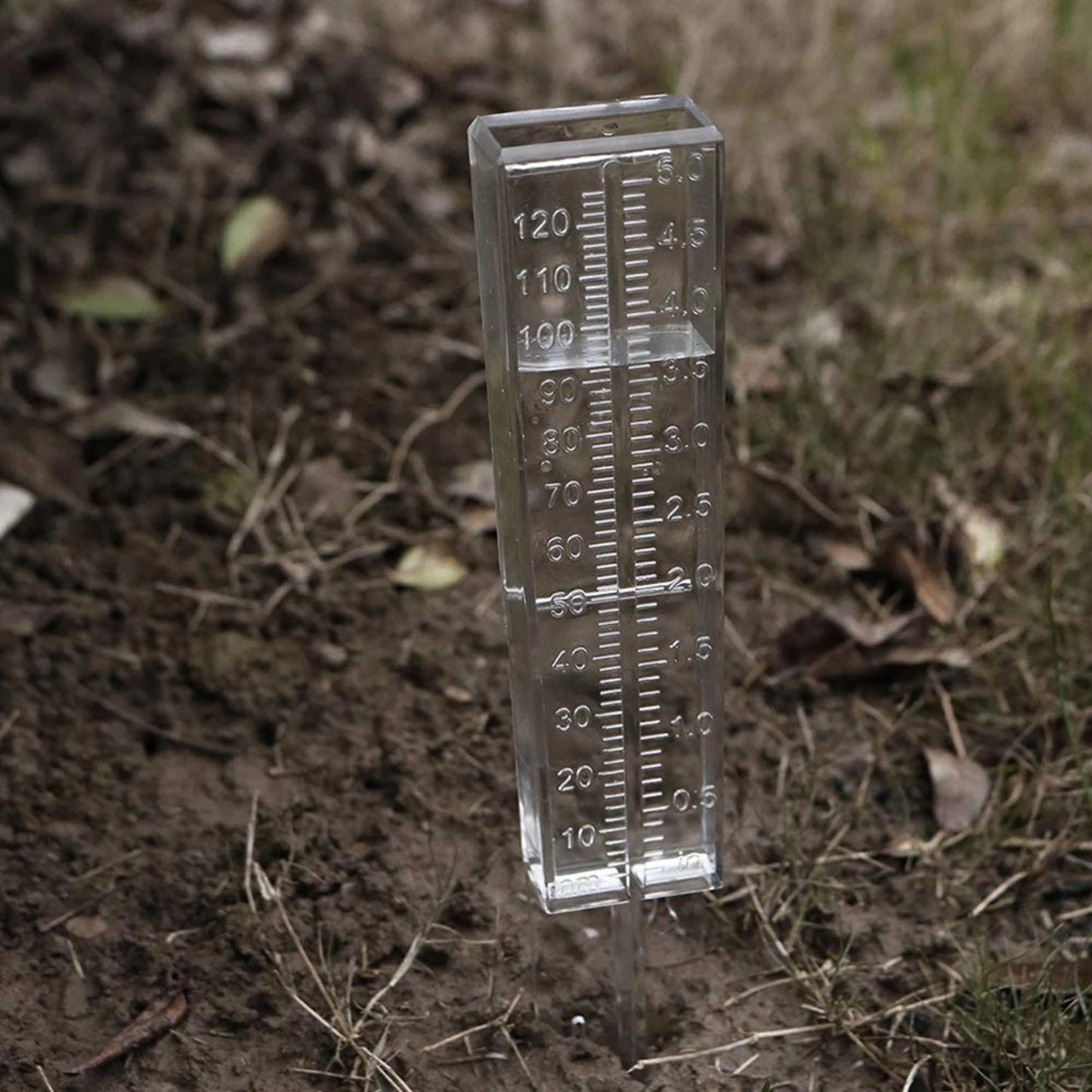 1/2/4pcs Plastic Rain Gauge Clear Rain Water Meter Measuring Device For Home Plants Park Garden Lawn Peaceful Pleasures Health and Wellness