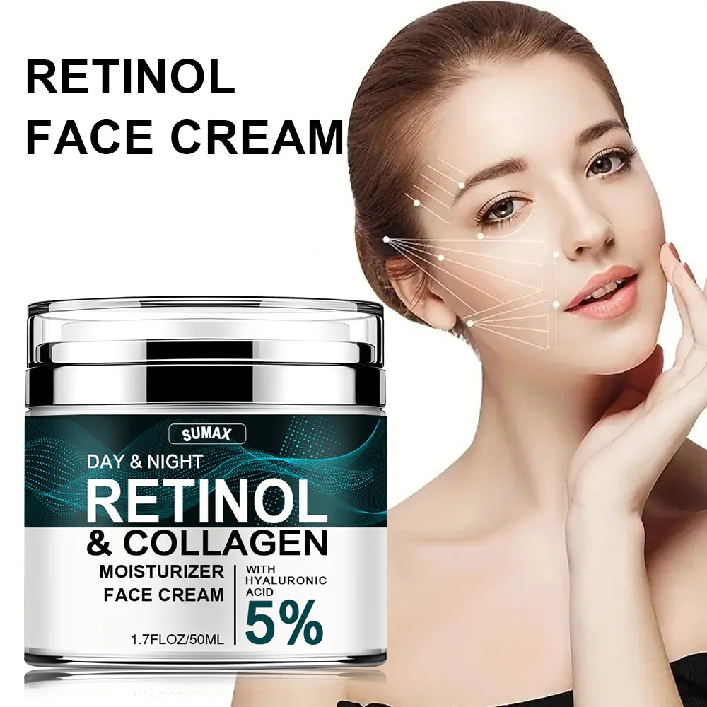 Retinol Collagen Lifting & Brightening Face Cream 50ml Peaceful Pleasures Health and Wellness