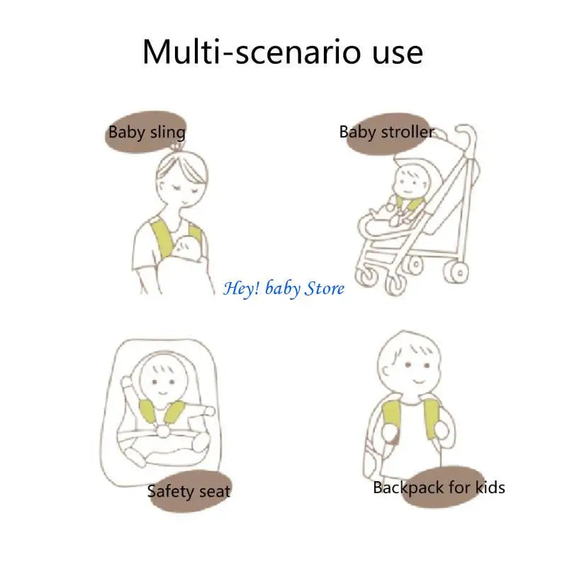 Baby Seatbelt Cover – Soft Cotton Car Neck Pad for Kids & Infant