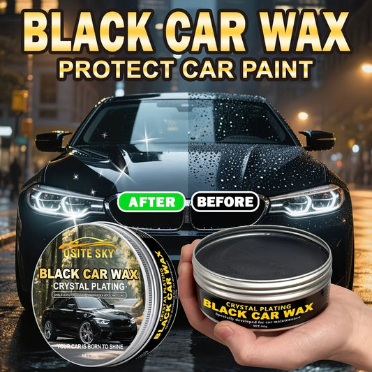 Black Car Ceramic Wax – Crystal Plating, High Gloss Polish & Shield Ceramic Car Wax Oasis Select