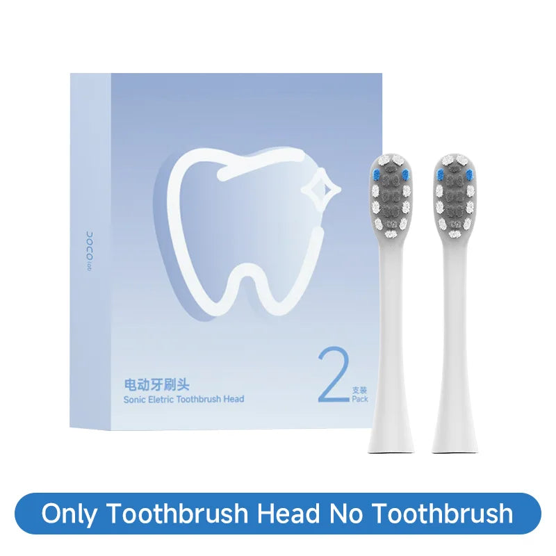 DOCOLAB MT001 Replacement Toothbrush Heads – DuPont Bristles
