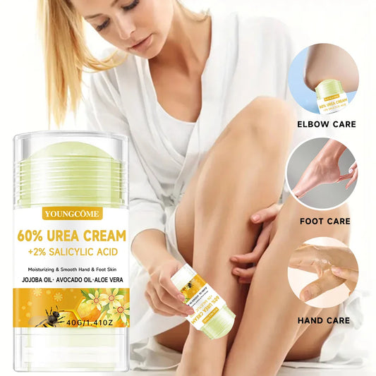 YOUNGCOME 60% Urea Body Cream – Exfoliating & Hydrating, 40g Urea Body Cream Oasis Select