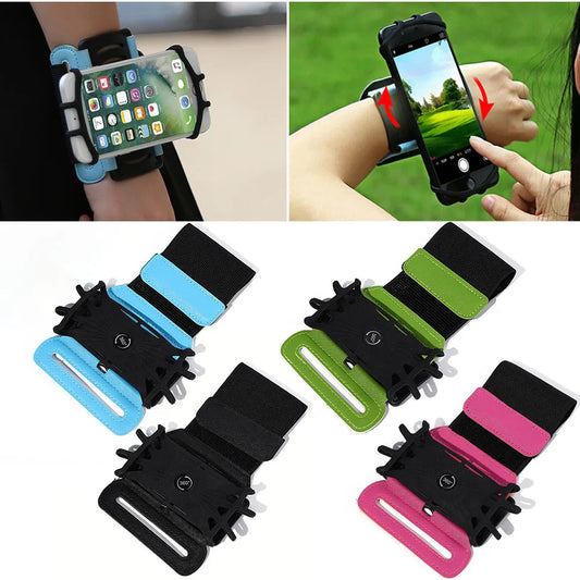 Sports Armband Phone Holder – 4"–6.5" Running & Cycling Wristband Sports Phone Armband Oasis Select