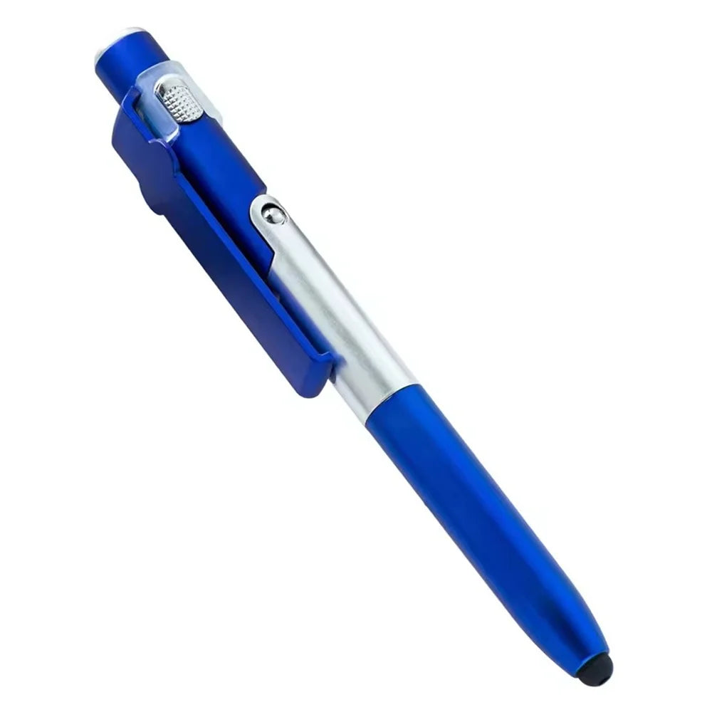 4-in-1 Pen: LED Light, Stylus, Phone Stand & Ballpoint