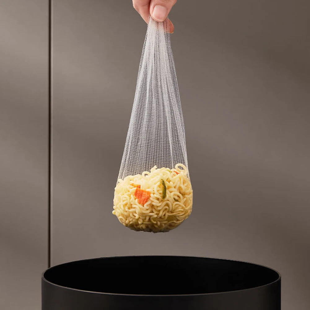Disposable Filter Sink Filter Rack Kitchen Dirt Net Cleaning Mesh Bag Cleaning Kitchen Folding Design Fine Hole Drainage Rack Peaceful Pleasures Health and Wellness