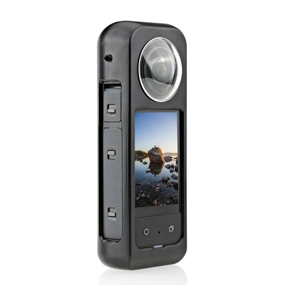 For Insta 360 One X3 Metal Rabbit Cage Shockproof Protective Expansion Frame Accessories Interface Aluminum Alloy Shell Case Peaceful Pleasures Health and Wellness