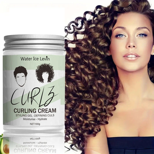 Curl Defining Cream Hair Mask – Moisturizing & Shine | 100g Curl Styling Cream Peaceful Pleasures Health and Wellness One Bottle