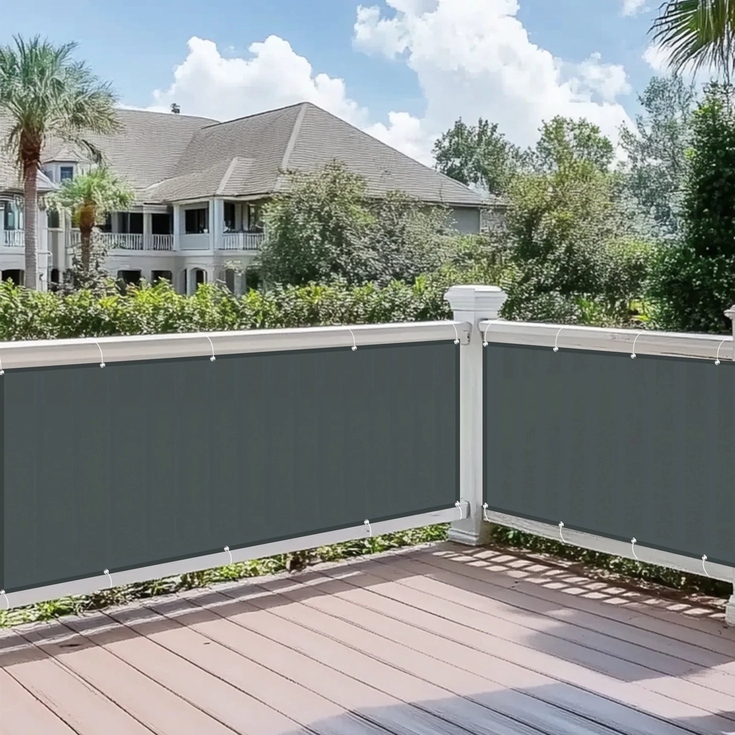 Waterproof Balcony Privacy Screen – UV Protection Fence Cover