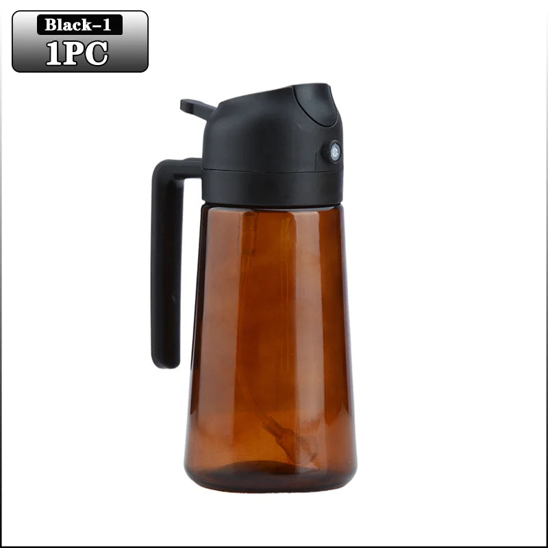 470ml Amber Glass Oil Sprayer & Dispenser | Air Fryer, BBQ, Cooking