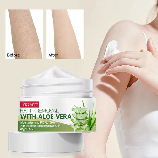 REAROYA Hair Removal Cream – Body, Face & Underarms | Men & Women Hair Removal Cream Oasis Select