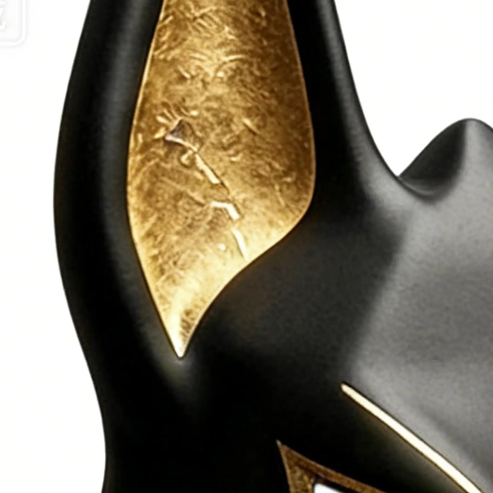 Egyptian Jackal Masque Halloween Cosplay Props Hand Painted Faux Gold Masquerade Masque for Holiday Masquerade Party Theater Peaceful Pleasures Health and Wellness