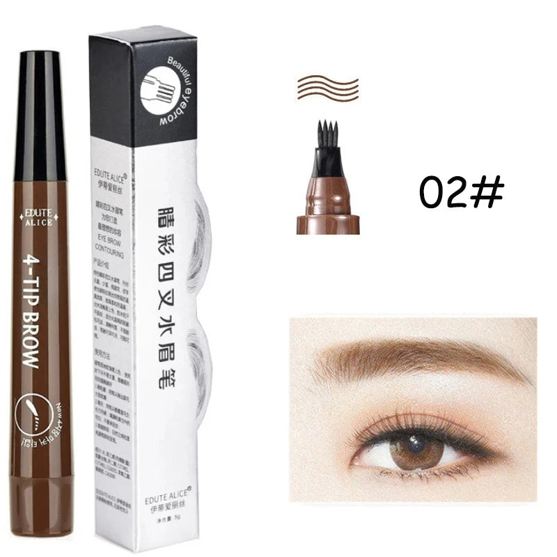 IFANYUO 4-Fork Tip Waterproof Eyebrow Pencil – 5 Colors